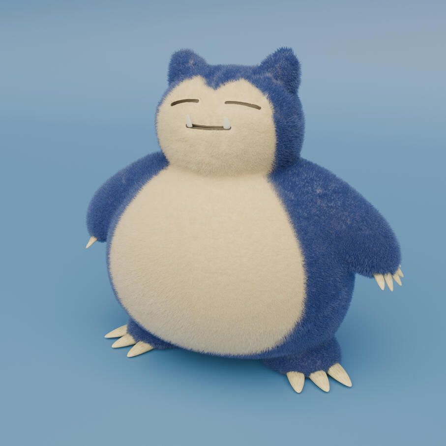 Retopology Snorlax