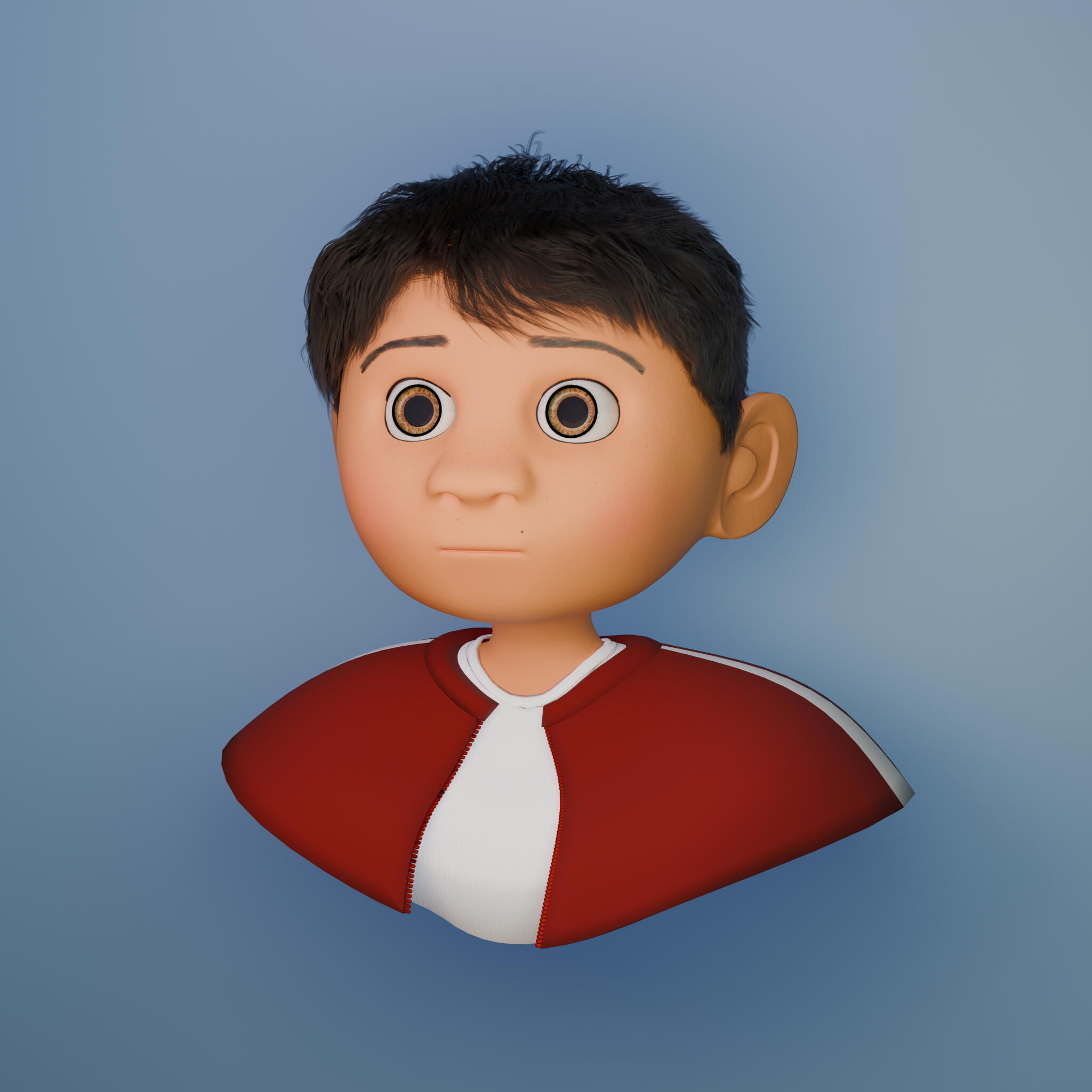 Final render - textured mesh